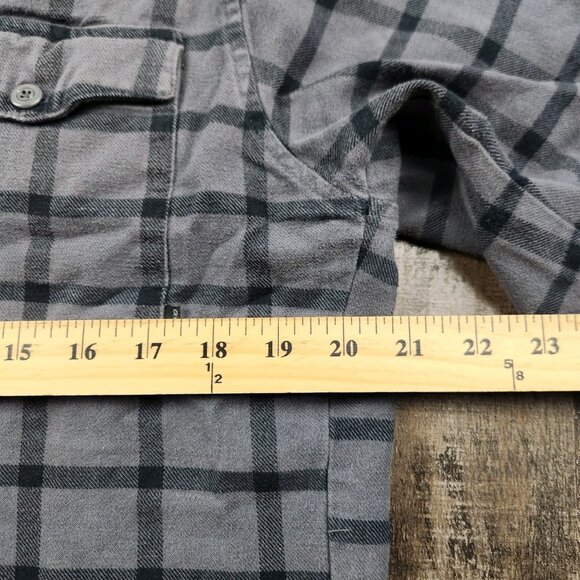 Mens Nike 6.0 size M Medium Casual Button Down Long Sleeve Flannel Shirt Sample - Picture 5 of 9